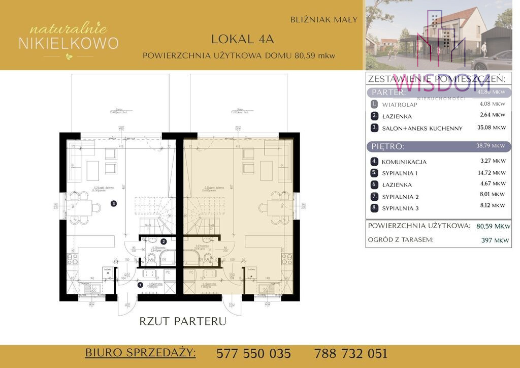 Dom Sprzedaż Nikielkowo