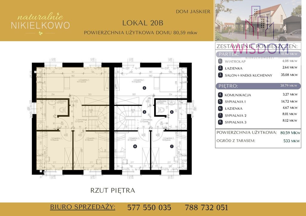 Dom Sprzedaż Nikielkowo