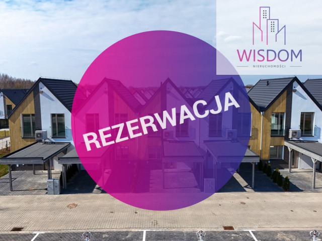 Dom w standardzie dewelop. (parter+piętro) ogródek